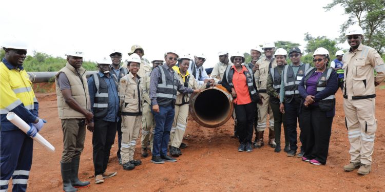Bank of Uganda Delegation Tours The Albertine Graben Oil Projects