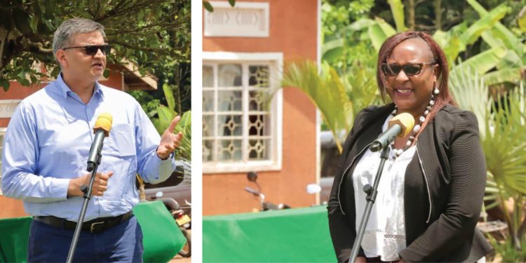 ISA delegation visits Luwero to assess impact of solar-powered irrigation