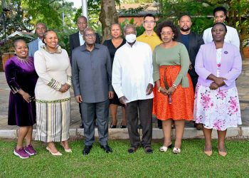 President Museveni hosts former South African President Jacob Zuma